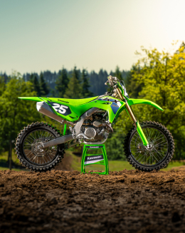 Nieuwe Kawasaki KX450 en KX250 modellen voor 2026