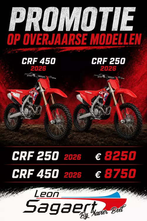 Honda promoties bij Leon Sagaert