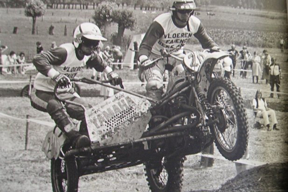 Leon Sagaert in zijspan