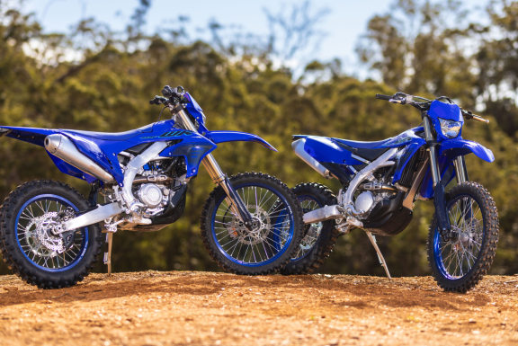 Yamaha enduro bij Leon Sagaert by Xavier Beel