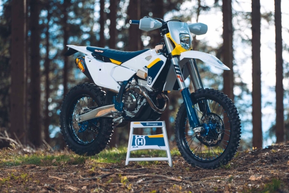 Husqvarna enduro modellen bij Leon Sagaert