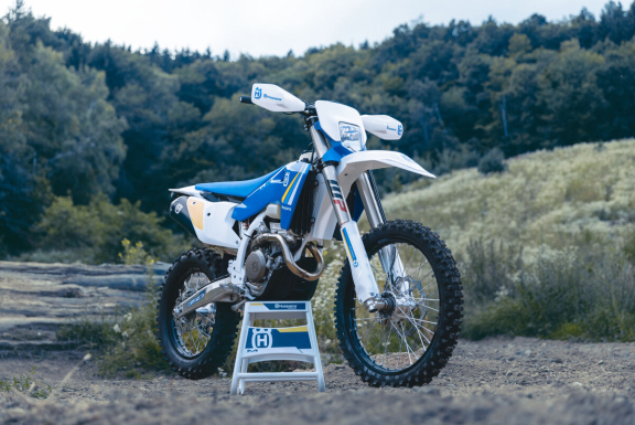 Husqvarna enduro modellen bij Leon Sagaert