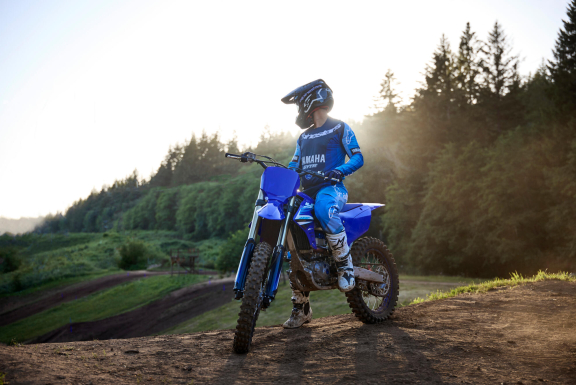 Yamaha YZ450F bij Leon Sagaert by Xavier Beel