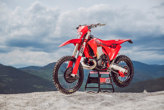 Gasgas enduro bij Leon Sagaert by Xavier Beel