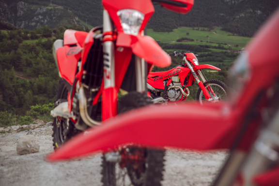 Gasgas enduro bij Leon Sagaert by Xavier Beel